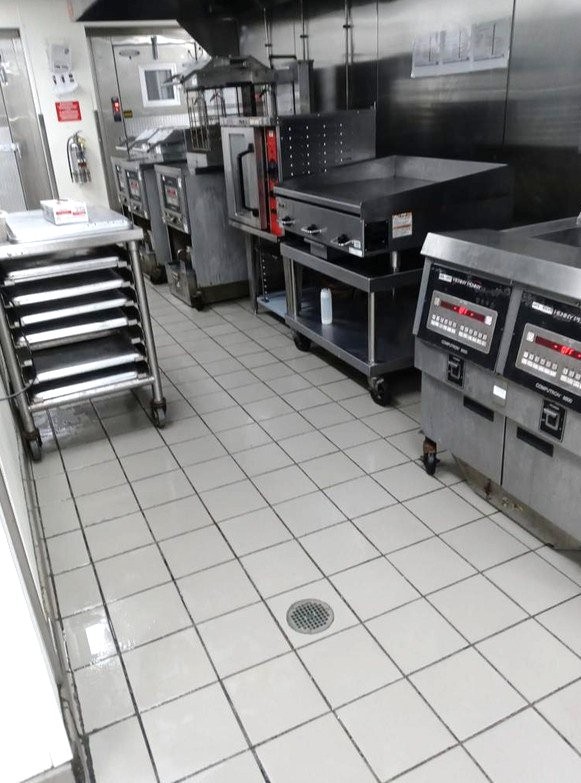Restaurant Detailing after cleaning